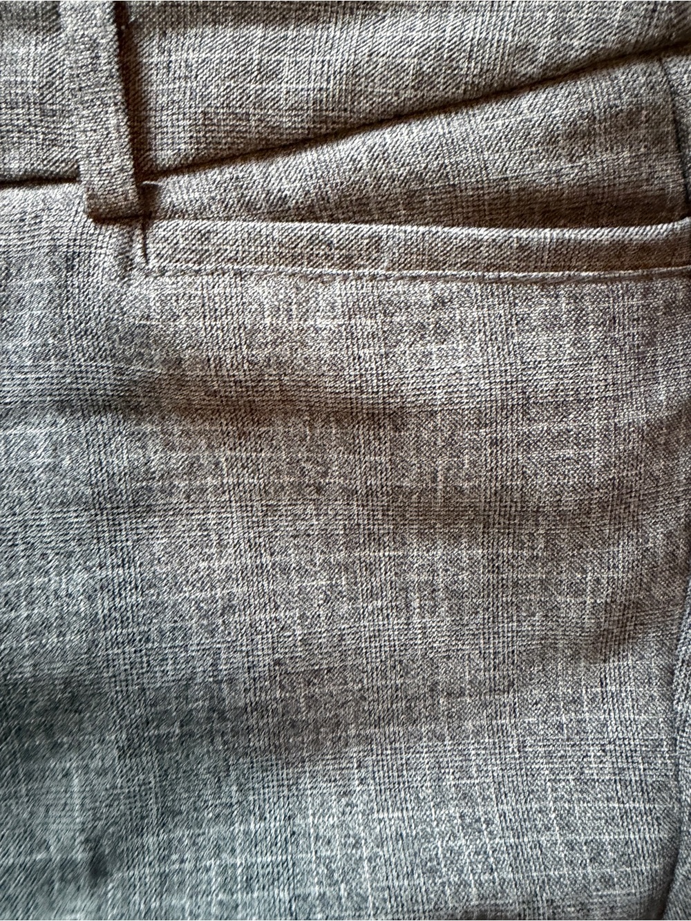 Amanda & Chelsea Light Gray Dress Pants (inseam 33) - Picture 4 of 5